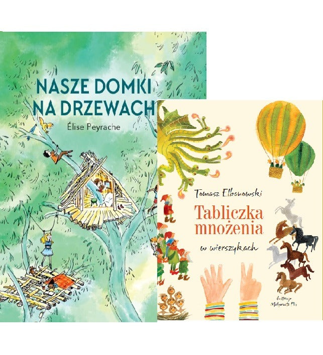 Zestaw Limitowany - Tabliczka i Nasze domki na drzewach