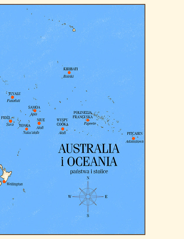 Stolice świata w wierszykach Azja Australia