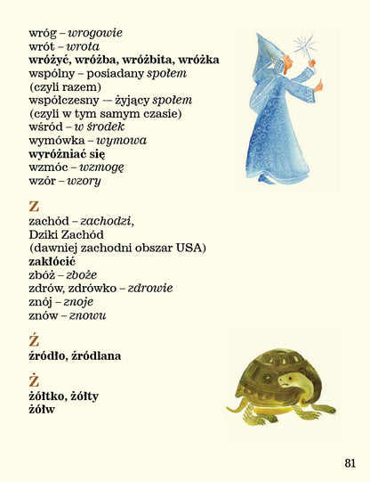Ortografia w wierszykach Ó