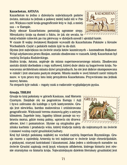Stolice świata w wierszykach Azja Australia