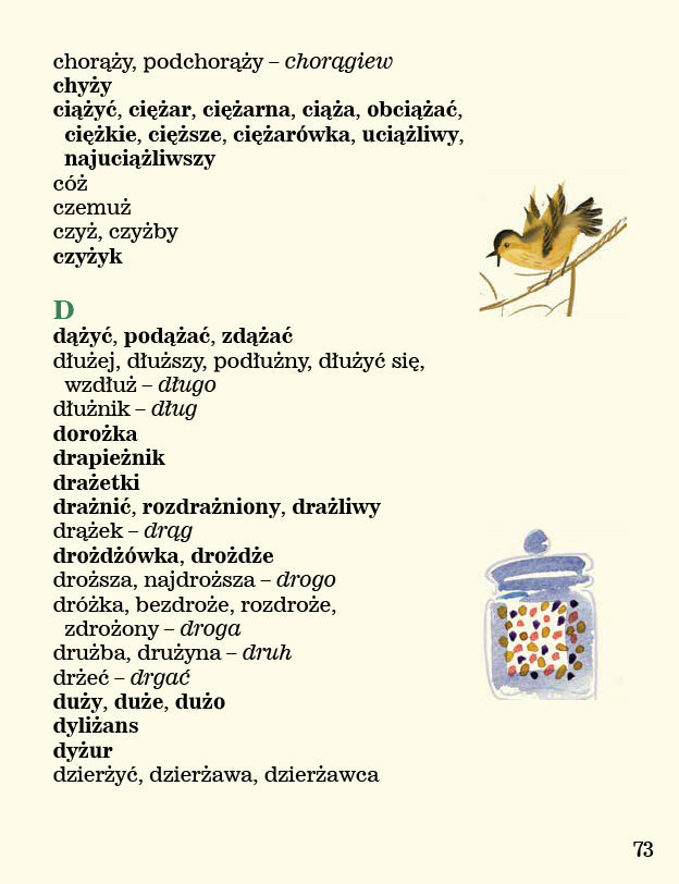 Ortografia w wierszykach Ż