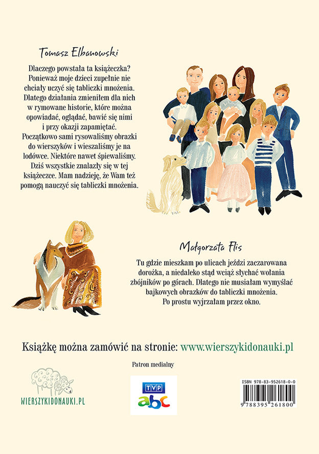 Tabliczka mnożenia w wierszykach